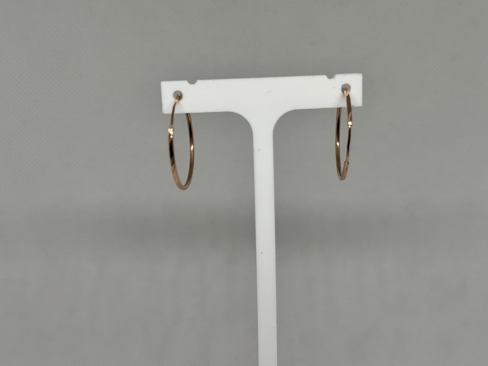 СЕРЬГИ КОНГО без камня (Au 585)