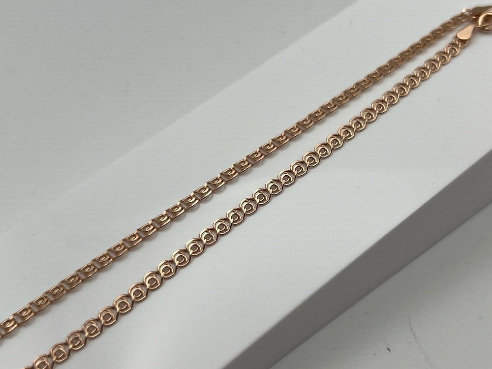 ЦЕПЬ ПУСТОТЕЛАЯ Лав (Au 585)