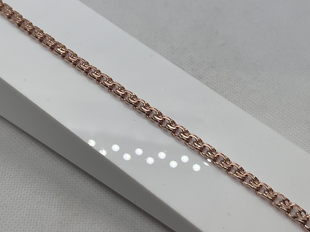 БЛБ585 БРАСЛЕТ ПОЛНОВЕСНЫЙ Бисмарк (Au 585)