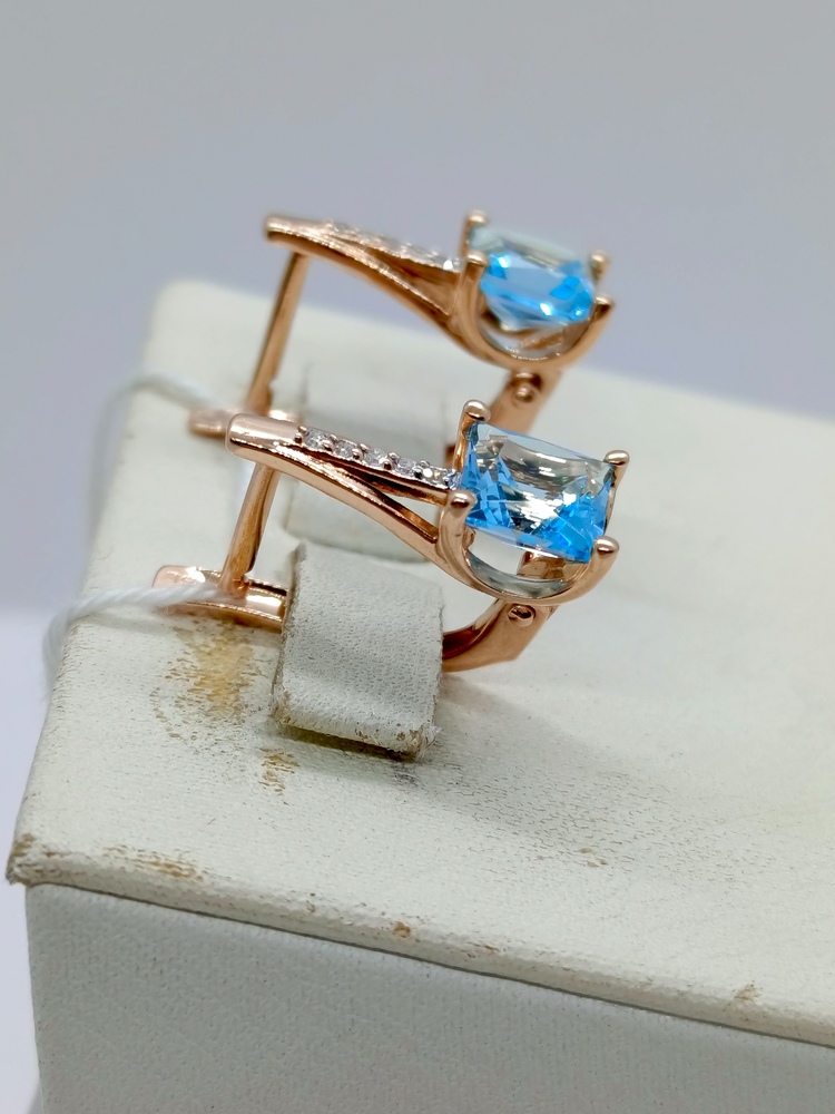 СЕРЬГИ БРИЛЛИАНТ (Au 585)