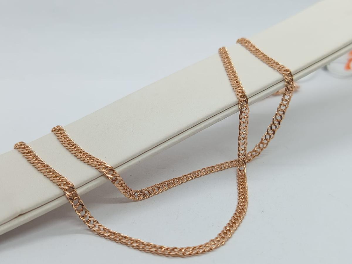 ЦЛР2585 ЦЕПЬ ПОЛНОВЕСНАЯ Ромб двойной (Au 585)