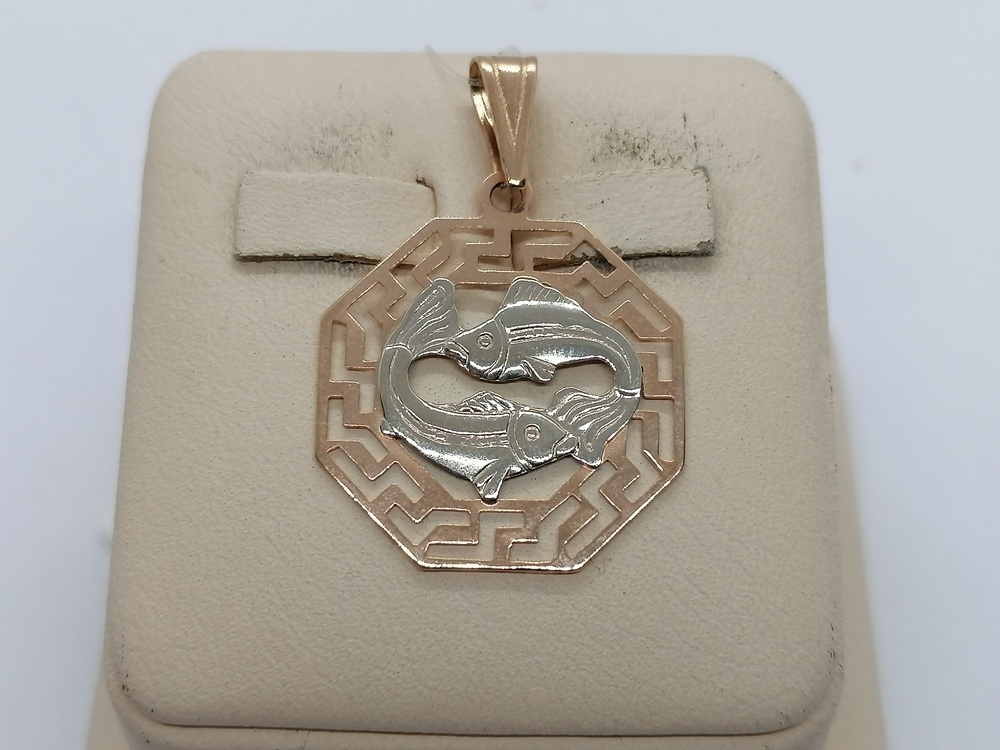 930 ПОДВЕСКА ЗНАК ЗОДИАКА без камня (Au 585)