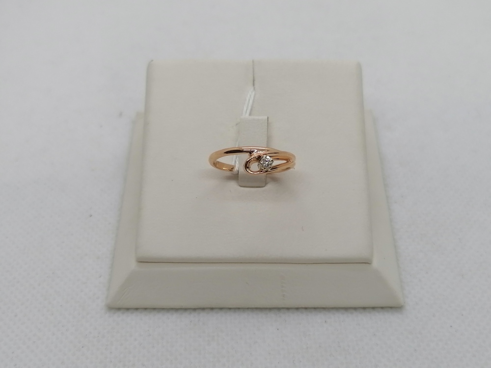 КОЛЬЦО БРИЛЛИАНТ Au 585