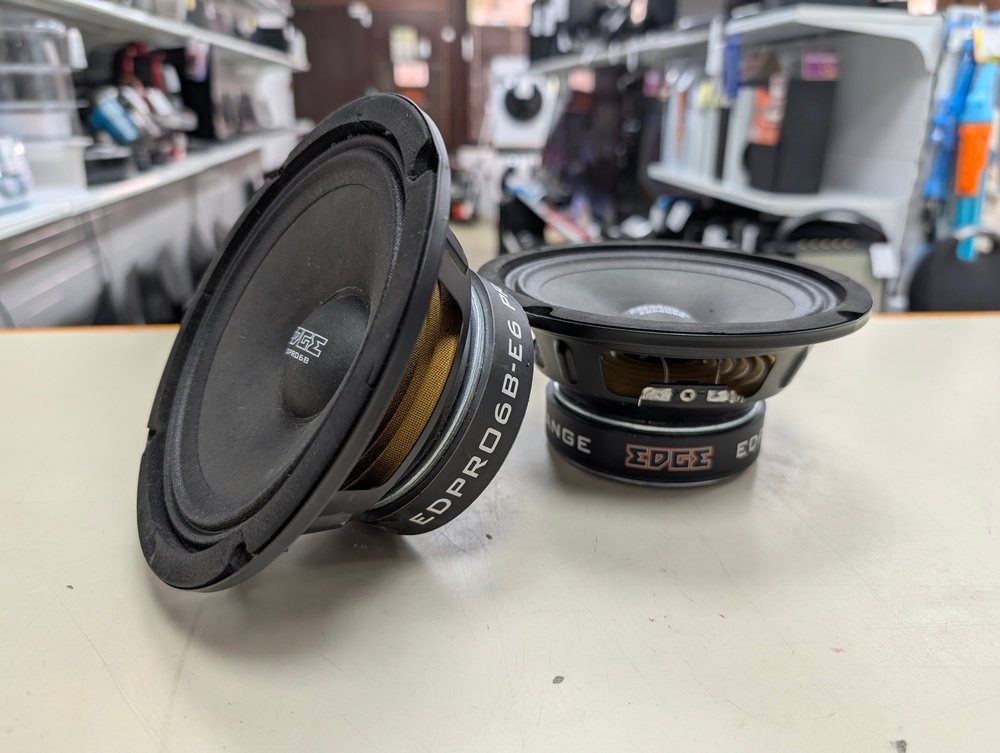 Автоакустика передняя EDGE EDPRO65B;