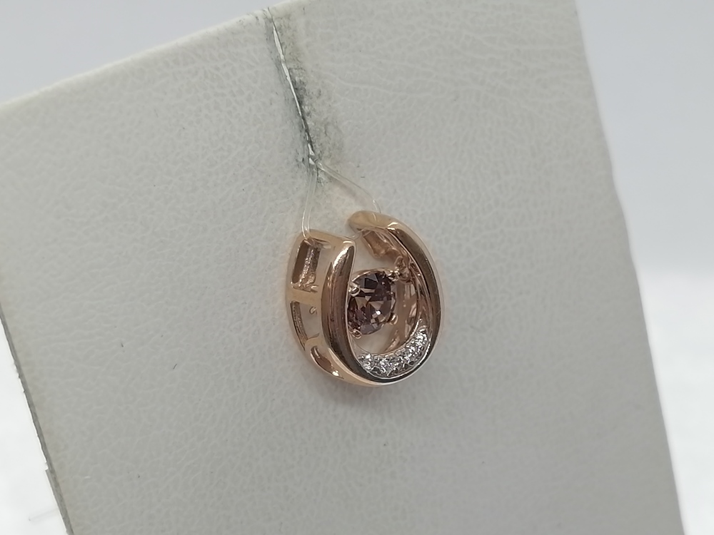 ПОДВЕСКА С КАМНЯМИ (Au 585)