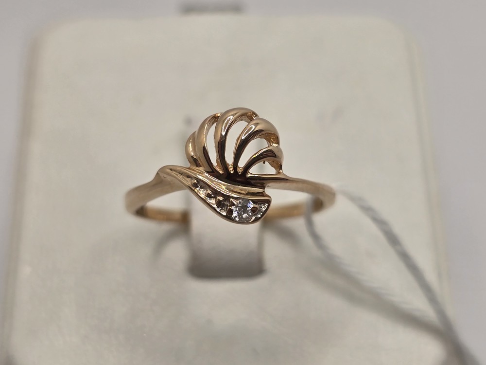 КОЛЬЦО С КАМНЕМ (Au 585)