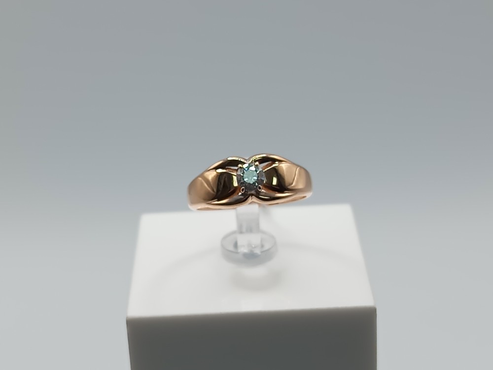 КОЛКМ585 КОЛЬЦО С КАМНЕМ (Au 585)