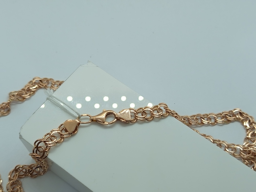 ЦЛБС585 ЦЕПЬ ПОЛНОВЕСНАЯ Бисмарк (Au 585) ЦЛБС585 ЦЕПЬ ПОЛНОВЕСНАЯ Бисмарк (Au 585)