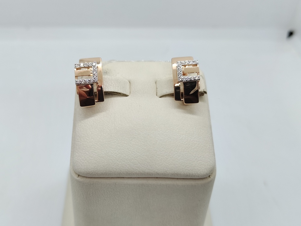 СЕРЬГИ С КАМНЯМИ (Au 585)