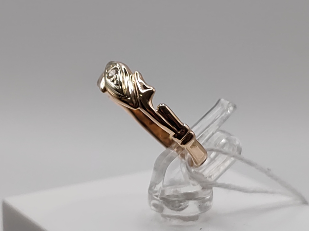 КОЛЬЦО БРИЛЛИАНТ Au 585