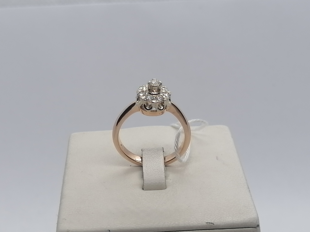 КОЛЬЦО БРИЛЛИАНТ Au 585