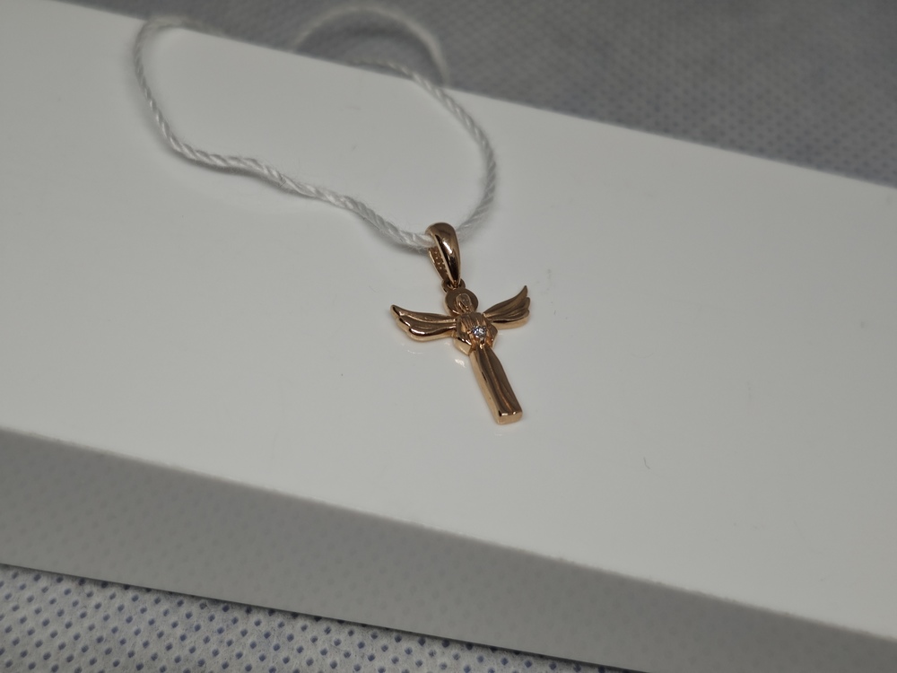 ПОДКМ585 ПОДВЕСКА С КАМНЕМ (Au 585)