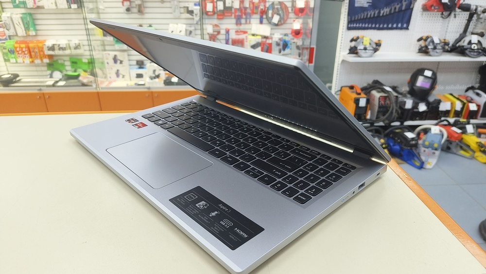 Ноутбук Acer; Ryzen 5 7520U, Radeon Graphics, 8 Гб, 256 Гб, Нет