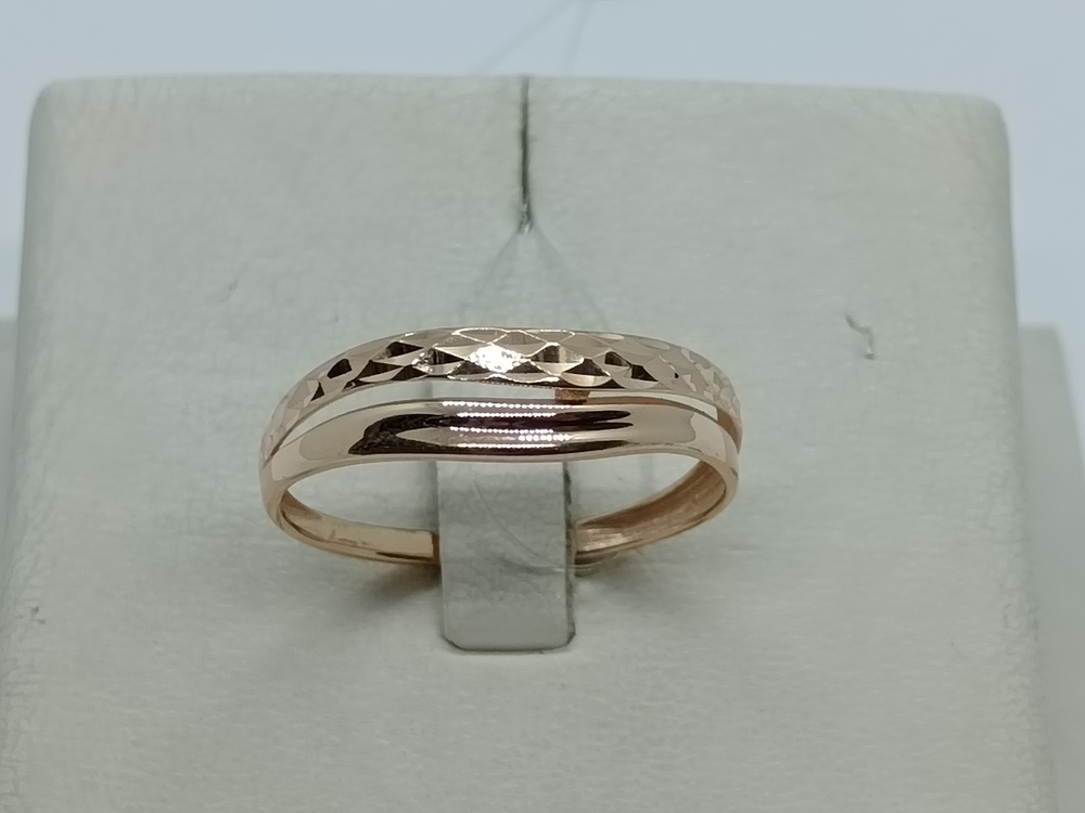 КОЛЬЦО БЕЗ КАМНЯ (Au 585)