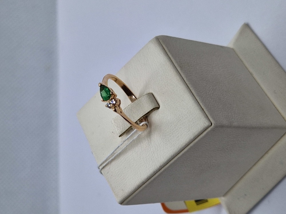 КОЛКМИ585 КОЛЬЦО С КАМНЯМИ (Au 585)