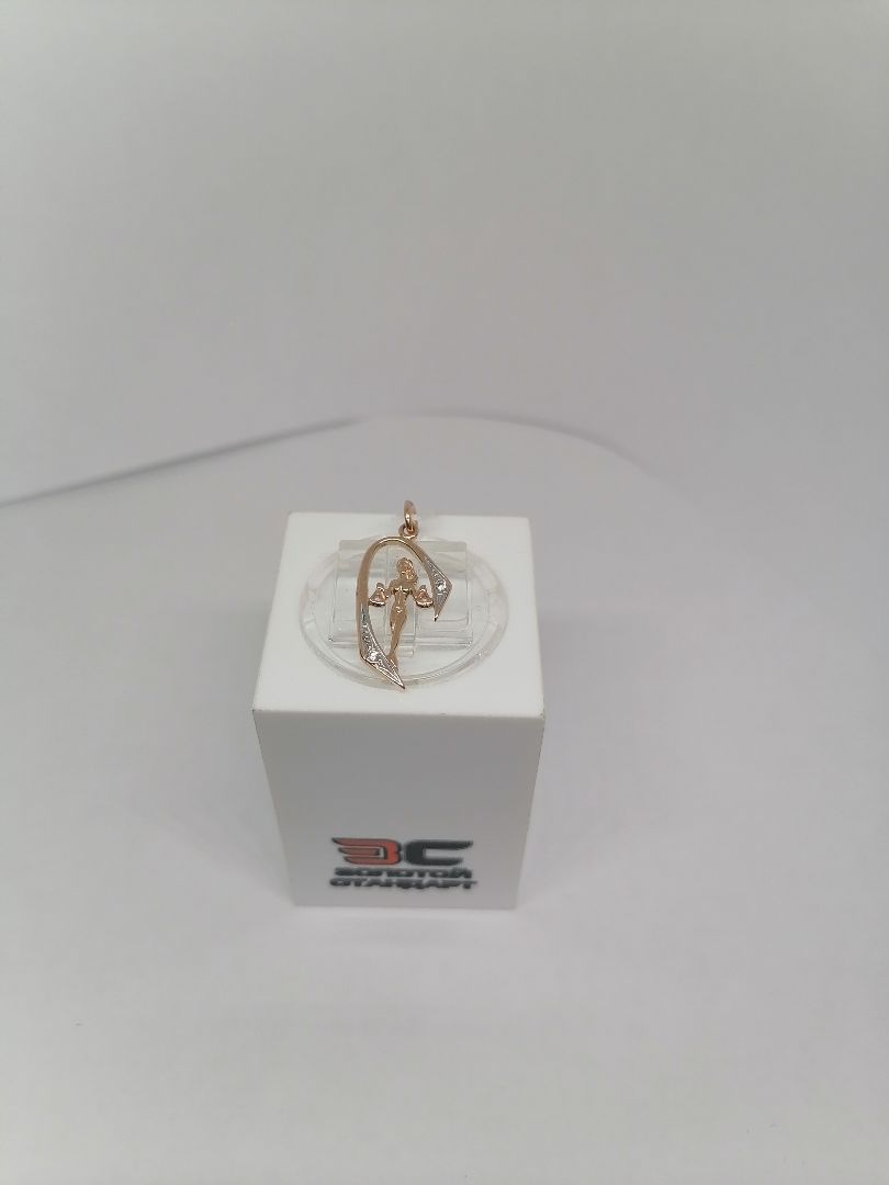 ПОДВЕСКА ЗНАК ЗОДИАКА ВЕСЫ Au 585 ПОДВЕСКА ЗНАК ЗОДИАКА ВЕСЫ Au 585