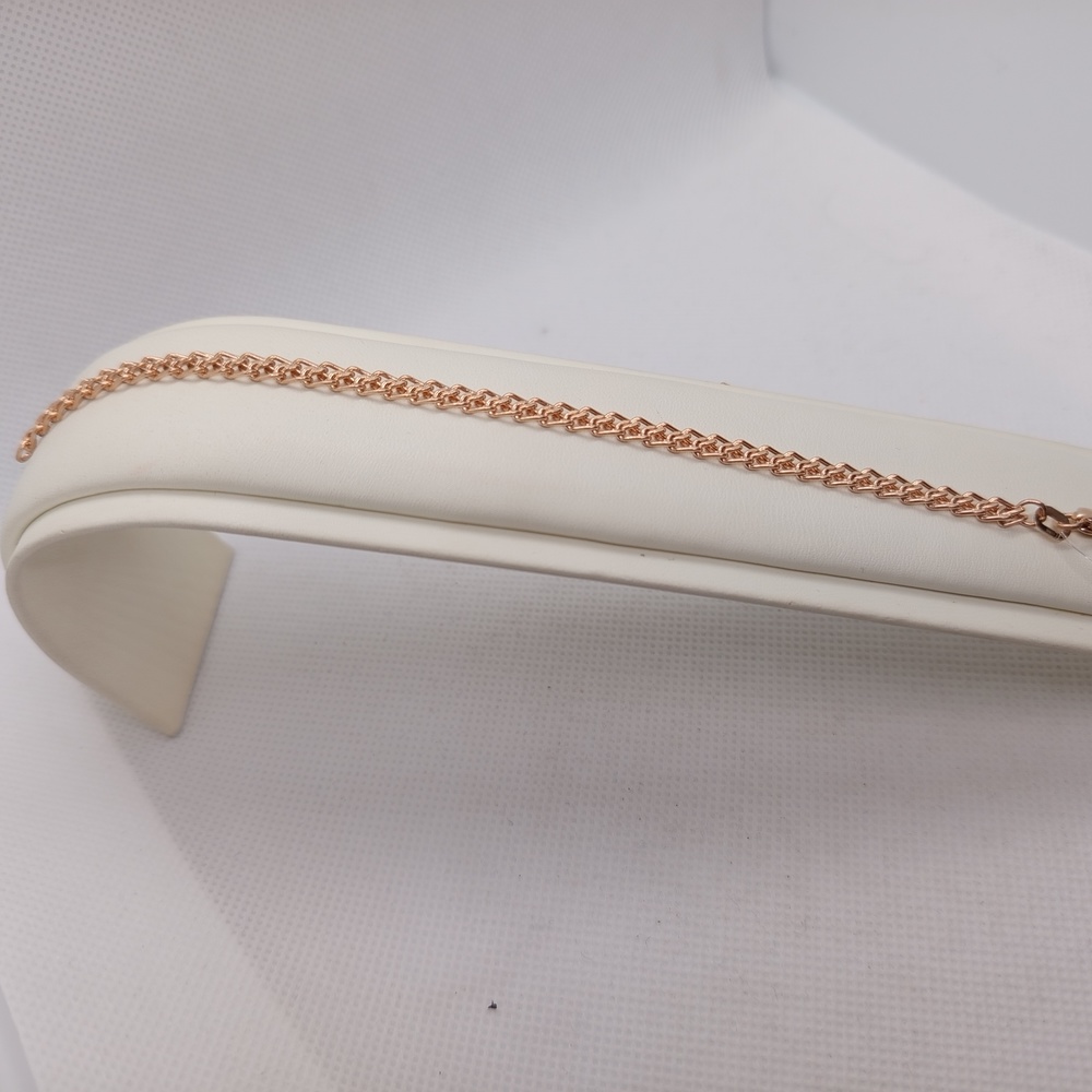 БРАСЛЕТ ПУСТОТЕЛЫЙ Царь (Au 585)