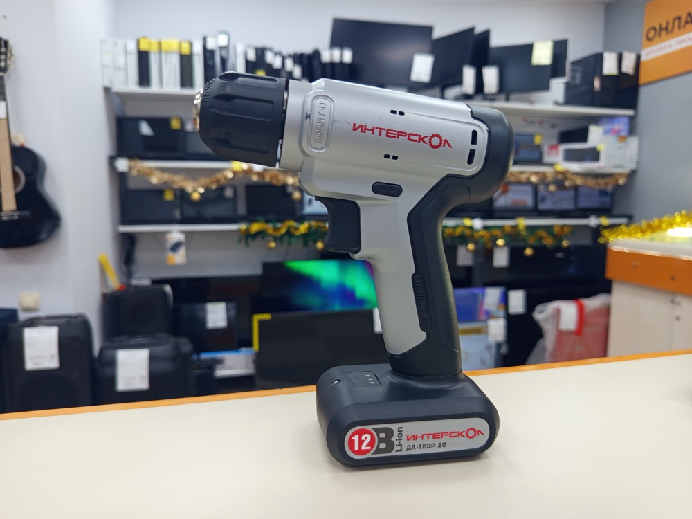 Шуруповерт Интерскол ДА-12ЭР 20