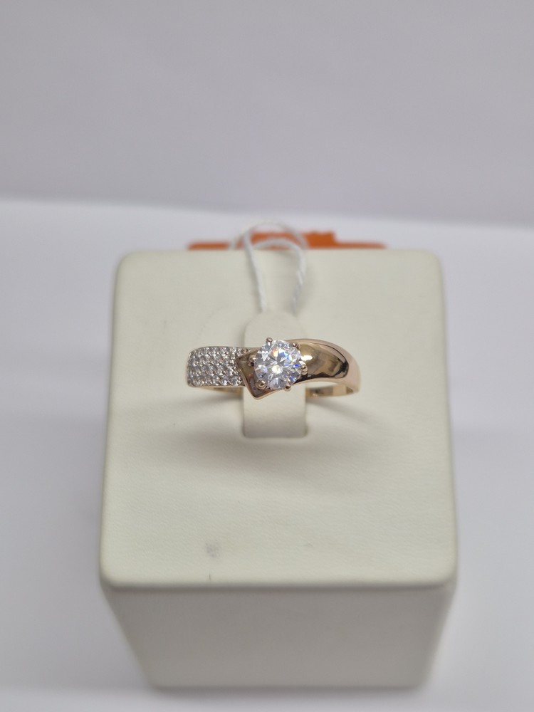 КОЛКМИ585 КОЛЬЦО С КАМНЯМИ (Au 585)