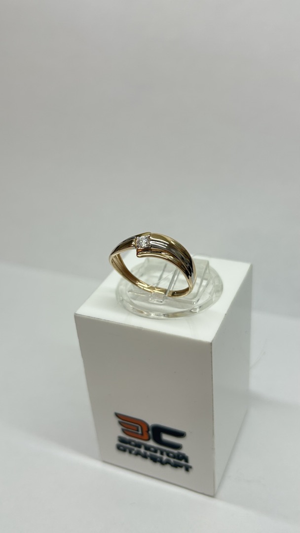 КОЛЬЦО С КАМНЕМ (Au 585)