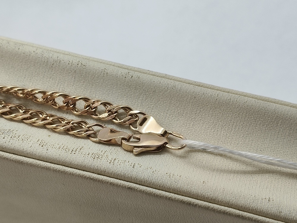 ЦЛР2585 ЦЕПЬ ПОЛНОВЕСНАЯ Ромб двойной (Au 585)