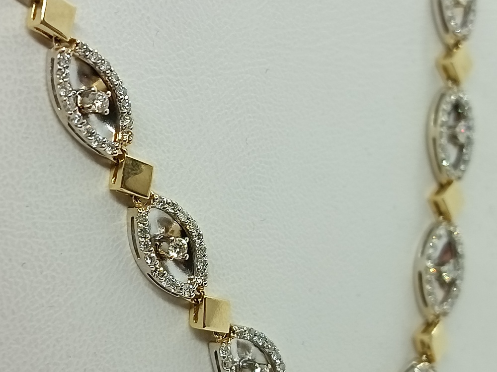 КОЛЬЕ БРИЛЛИАНТ Au 585