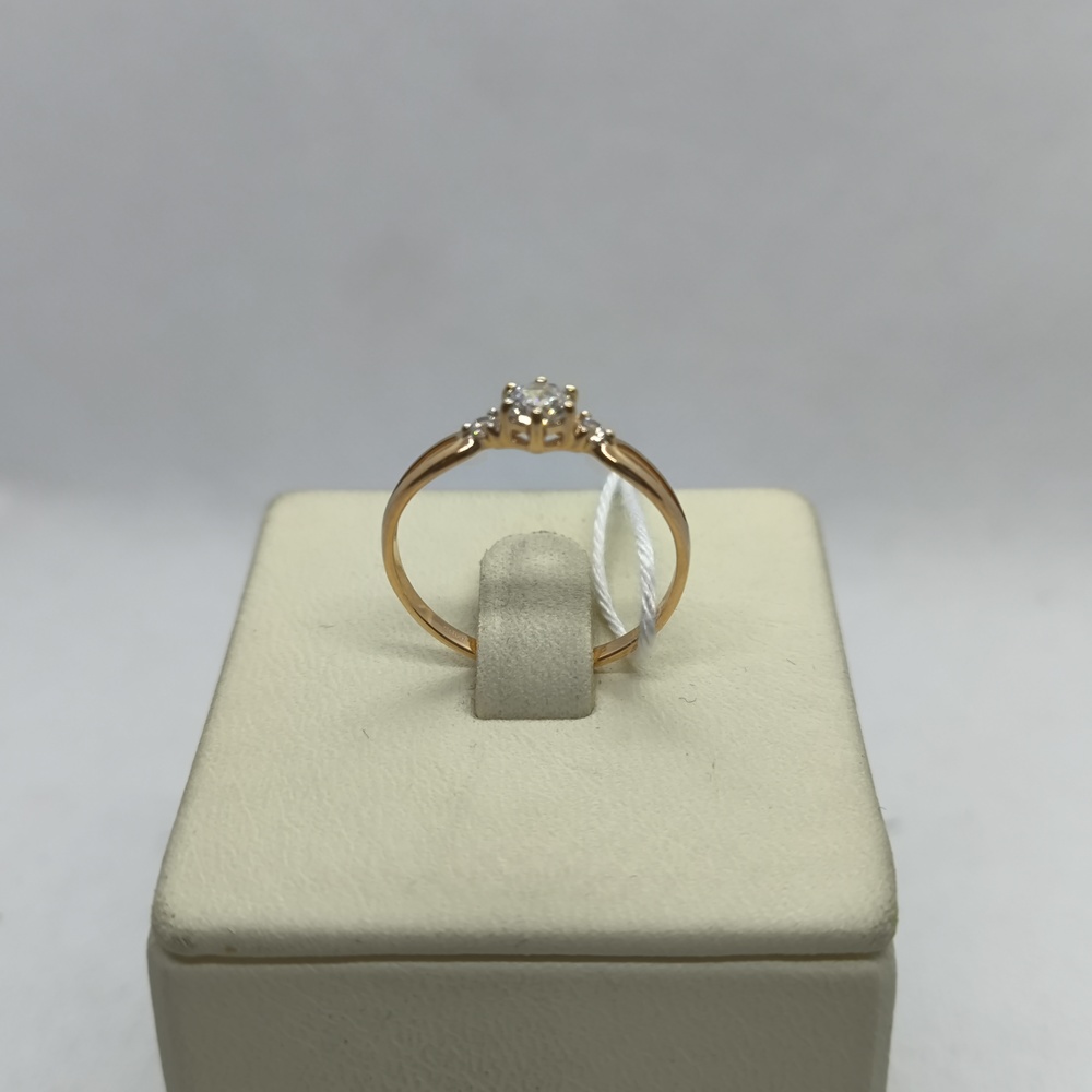 КОЛКМИ585 КОЛЬЦО С КАМНЯМИ (Au 585)