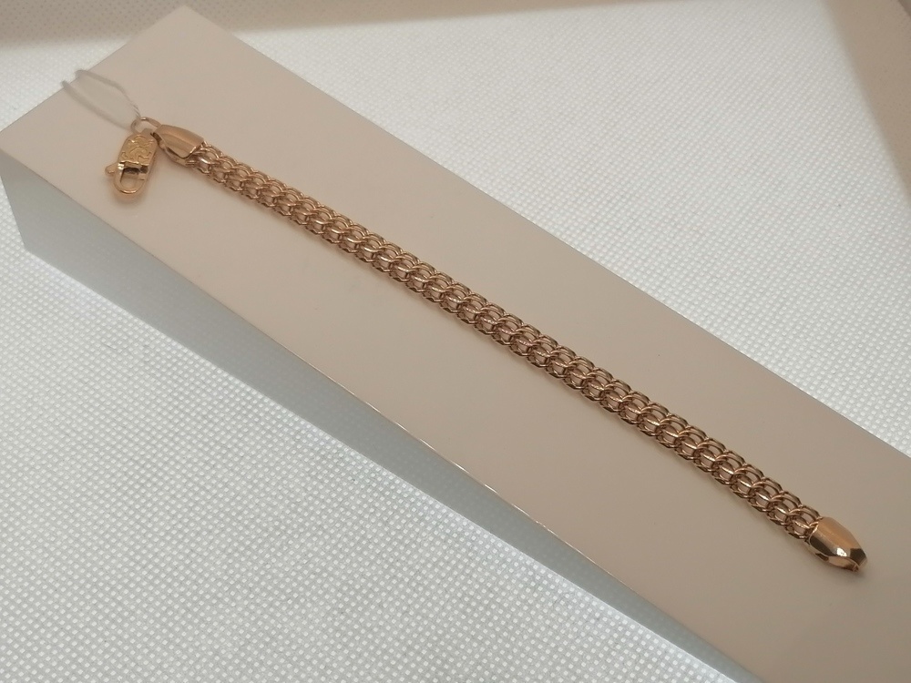 БРАСЛЕТ ПОЛНОВЕСНЫЙ Итальянка Au 585