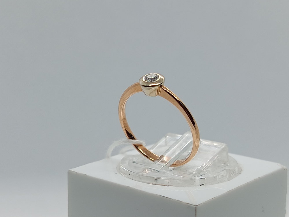 КОЛЬЦО БРИЛЛИАНТ Au 585