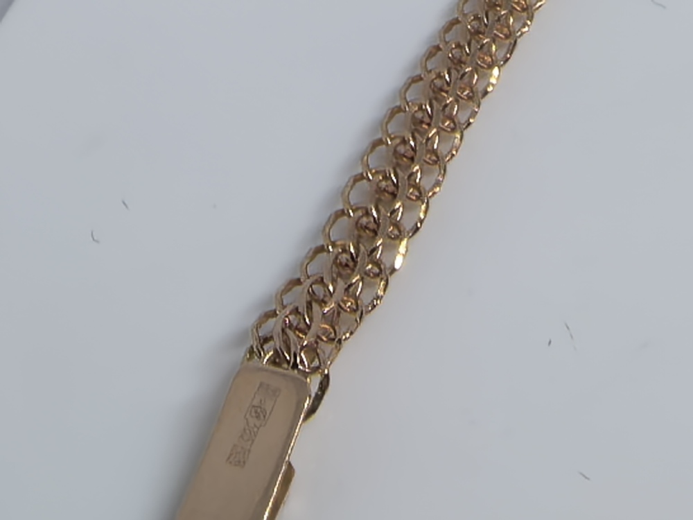 БРАСЛЕТ ПОЛНОВЕСНЫЙ Итальянка (Au 585)