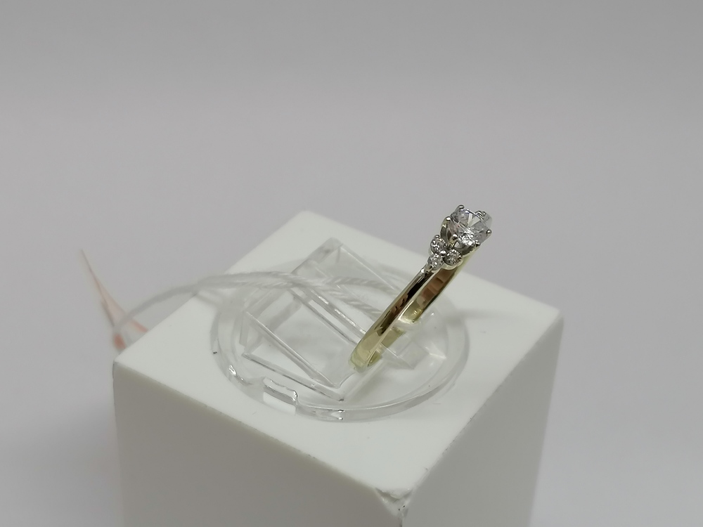 КОЛКМИ585 КОЛЬЦО С КАМНЯМИ (Au 585)