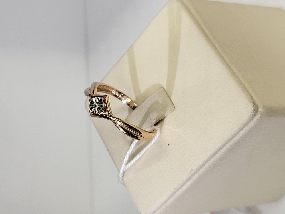 КОЛЬЦО БРИЛЛИАНТ Au 585