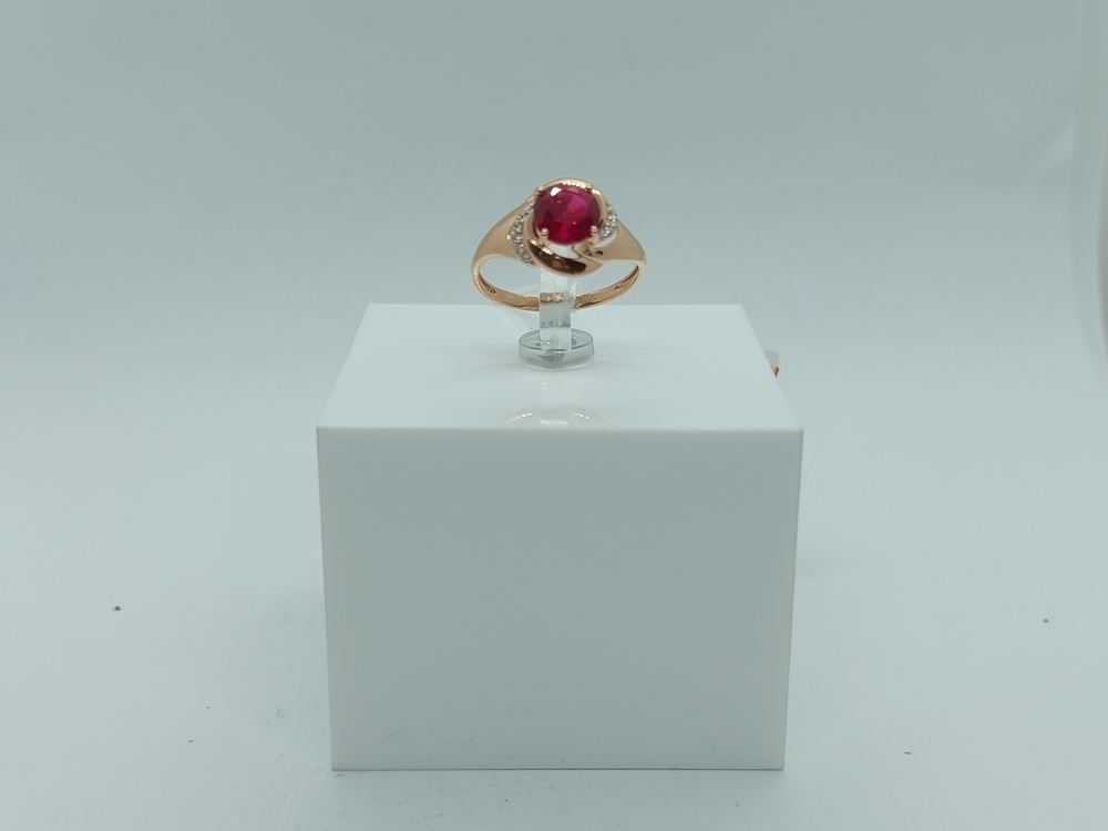 КОЛКМИ585 КОЛЬЦО С КАМНЯМИ (Au 585)