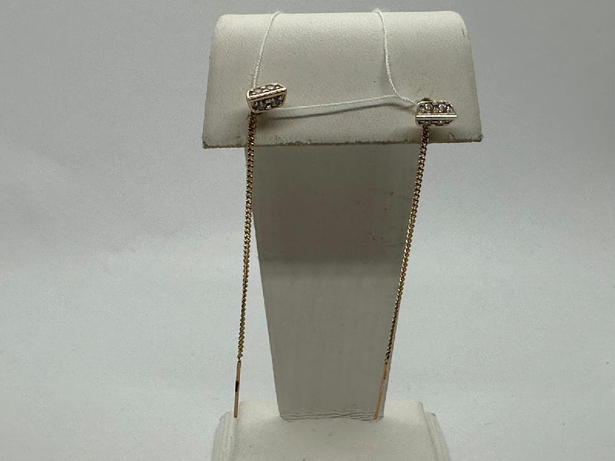 СПРО585 СЕРЬГИ ПРОДЕВКИ (Au 585)