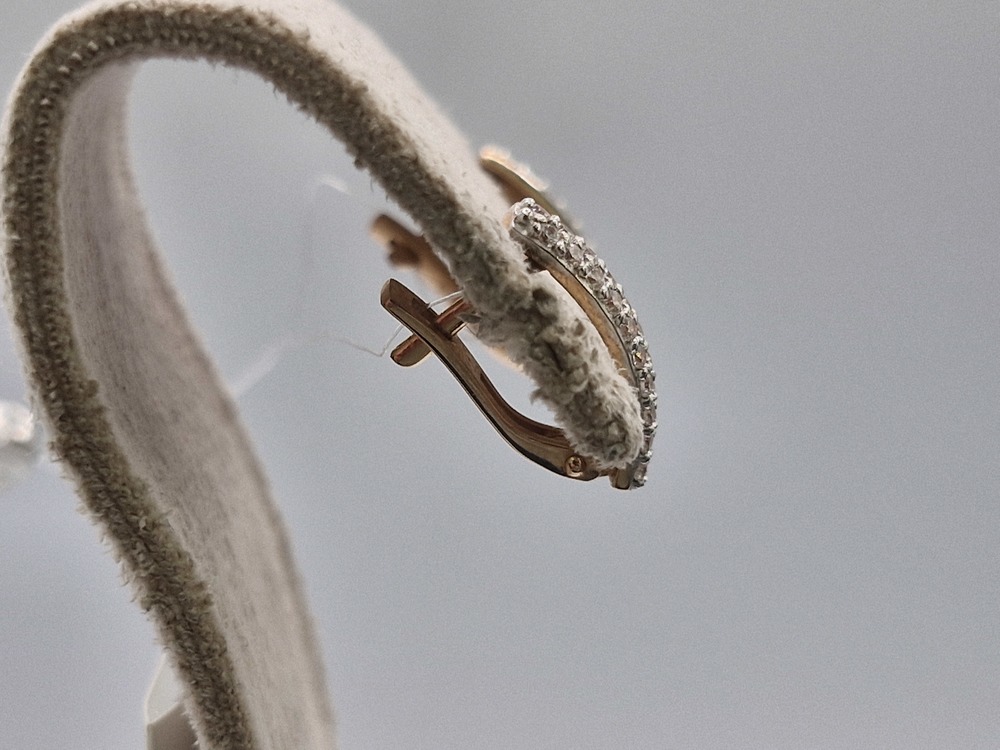 СЕРЬГИ С КАМНЯМИ (Au 585)