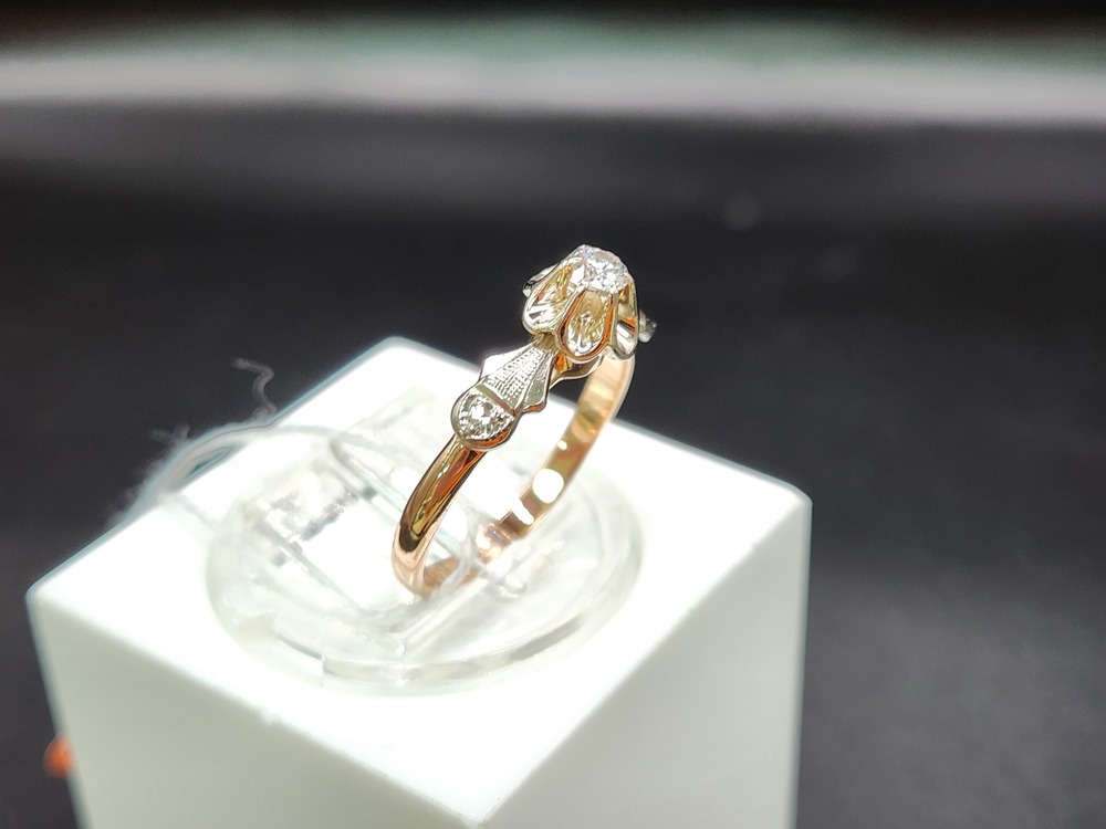 КОЛЬЦО БРИЛЛИАНТ Au 583