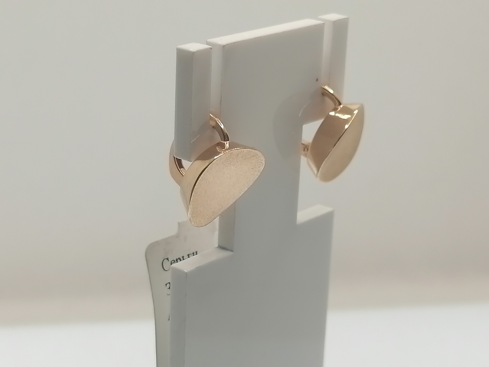 СЕРЬГИ БЕЗ КАМНЯ (Au 585)