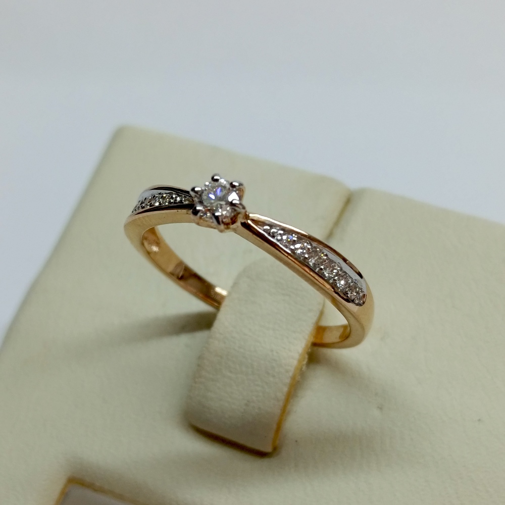 КОЛЬЦО БРИЛЛИАНТ (Au 585)