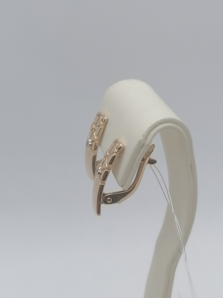 04-52-0794-00 СЕРЬГИ С КАМНЕМ (Au 585)