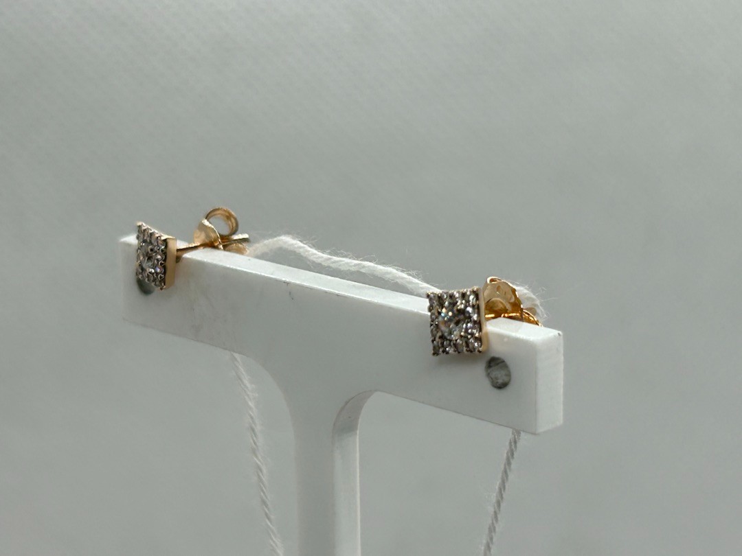 СЕРЬГИ ПУСЕТЫ (Au 375)