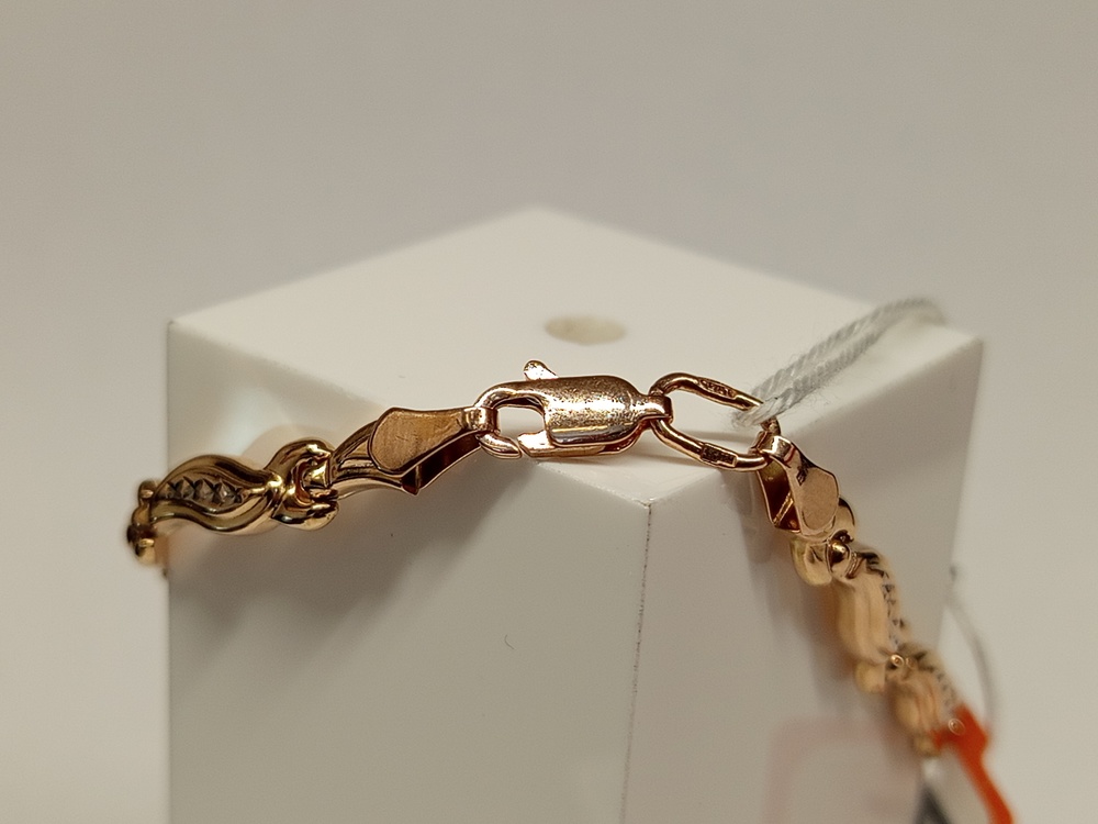 БРАСЛЕТ ПУСТОТЕЛЫЙ Ролекс Au 585