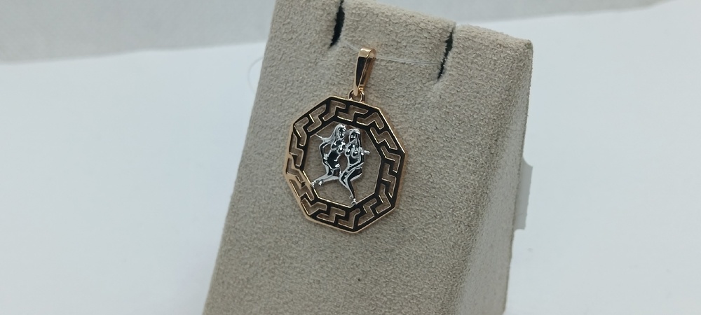 ПОДВЕСКА ЗНАК ЗОДИАКА КОЗЕРОГ (Au 585)