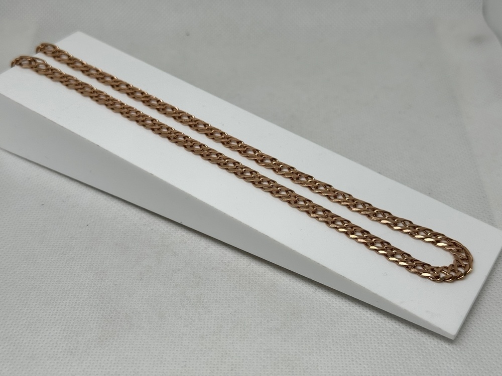 ЦЛР2585 ЦЕПЬ ПОЛНОВЕСНАЯ Ромб двойной (Au 585)