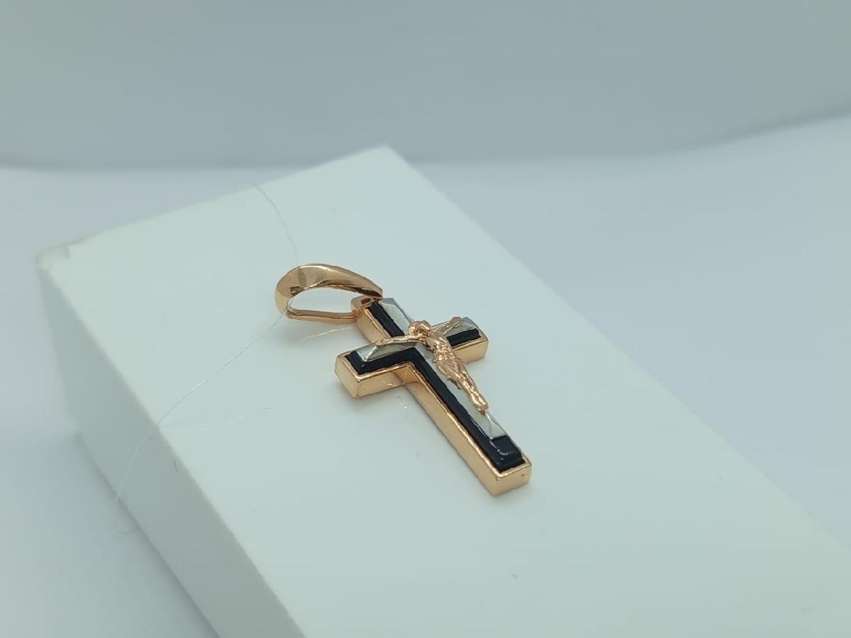 ПОДВЕСКА КРЕСТ (Au 585)
