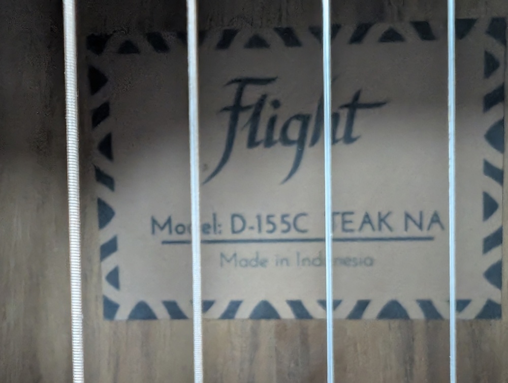 Гитара акустическая Flight D155C