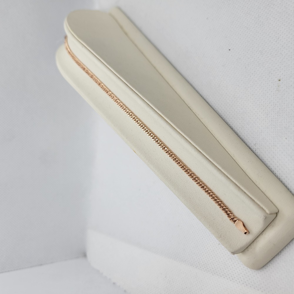 БРАСЛЕТ ПУСТОТЕЛЫЙ Панцирное двойное (Au 585)