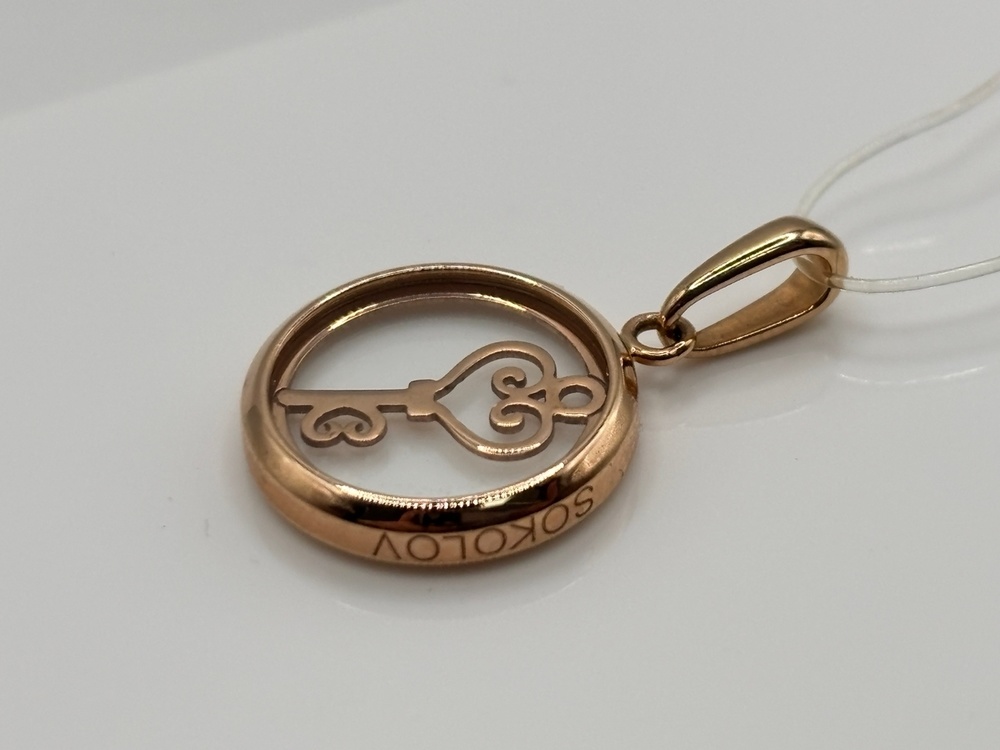 ПОДВЕСКА БЕЗ КАМНЯ (Au 585)