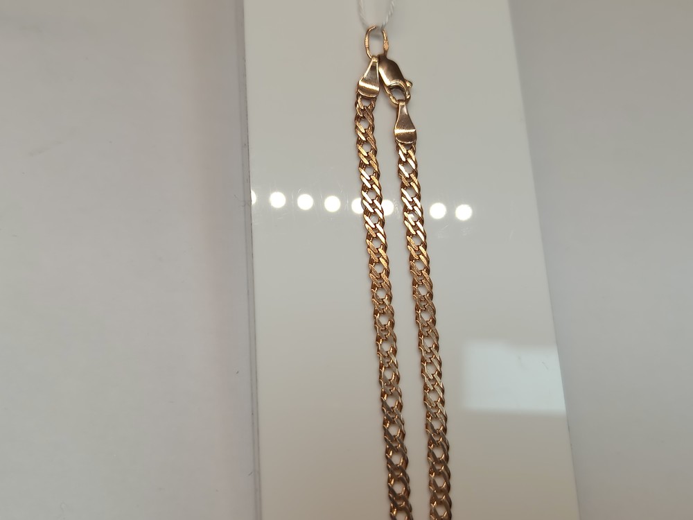 ЦЕПЬ ПОЛНОВЕСНАЯ Ромб двойной (Au 585)