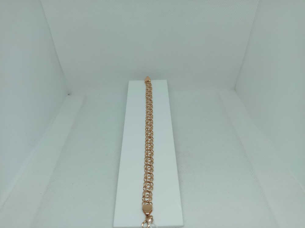 БЛБ585 БРАСЛЕТ ПОЛНОВЕСНЫЙ Бисмарк (Au 585)