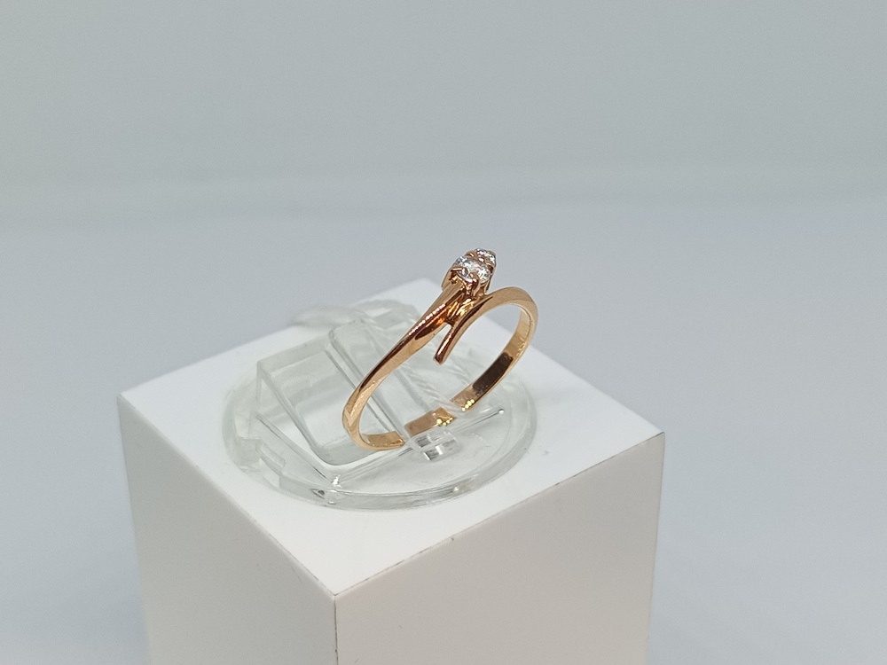 КОЛКМИ585 КОЛЬЦО С КАМНЯМИ (Au 585)